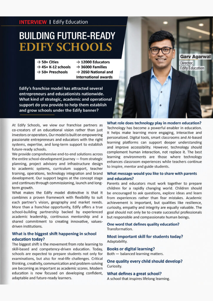Edify Learning Who We Are | About EdifyKids Preschool & Early Learning